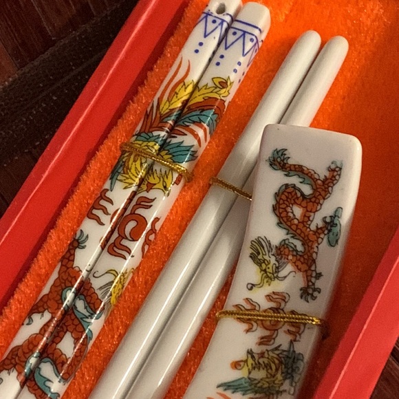 Zheng Yuan Porcelain Chopsticks - Picture 4 of 5